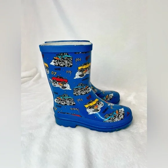 Aldi Rubber Monster Truck Rain Boots - Picture 7 of 9
